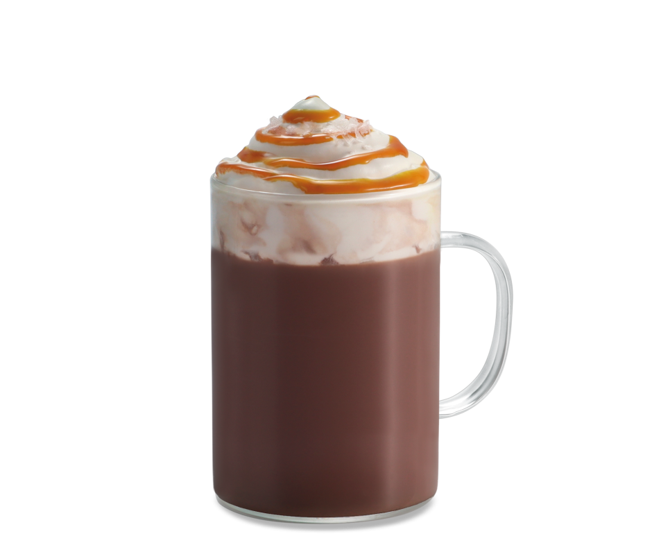 Caramel hot best sale chocolate